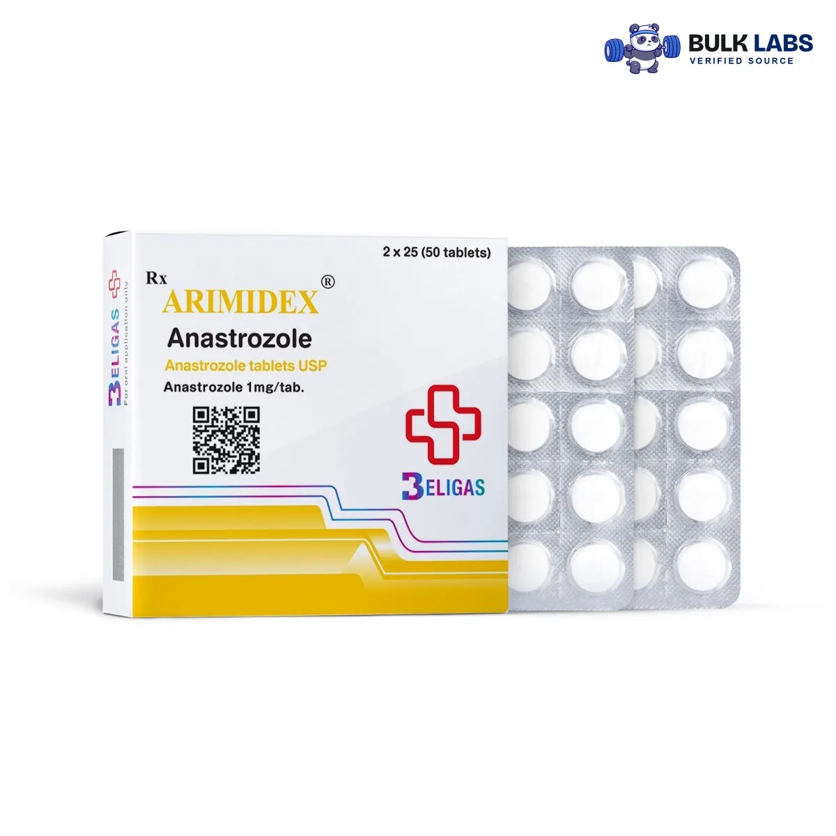 Beligas Arimidex (Anastrozole) 50 tablets 1 mg