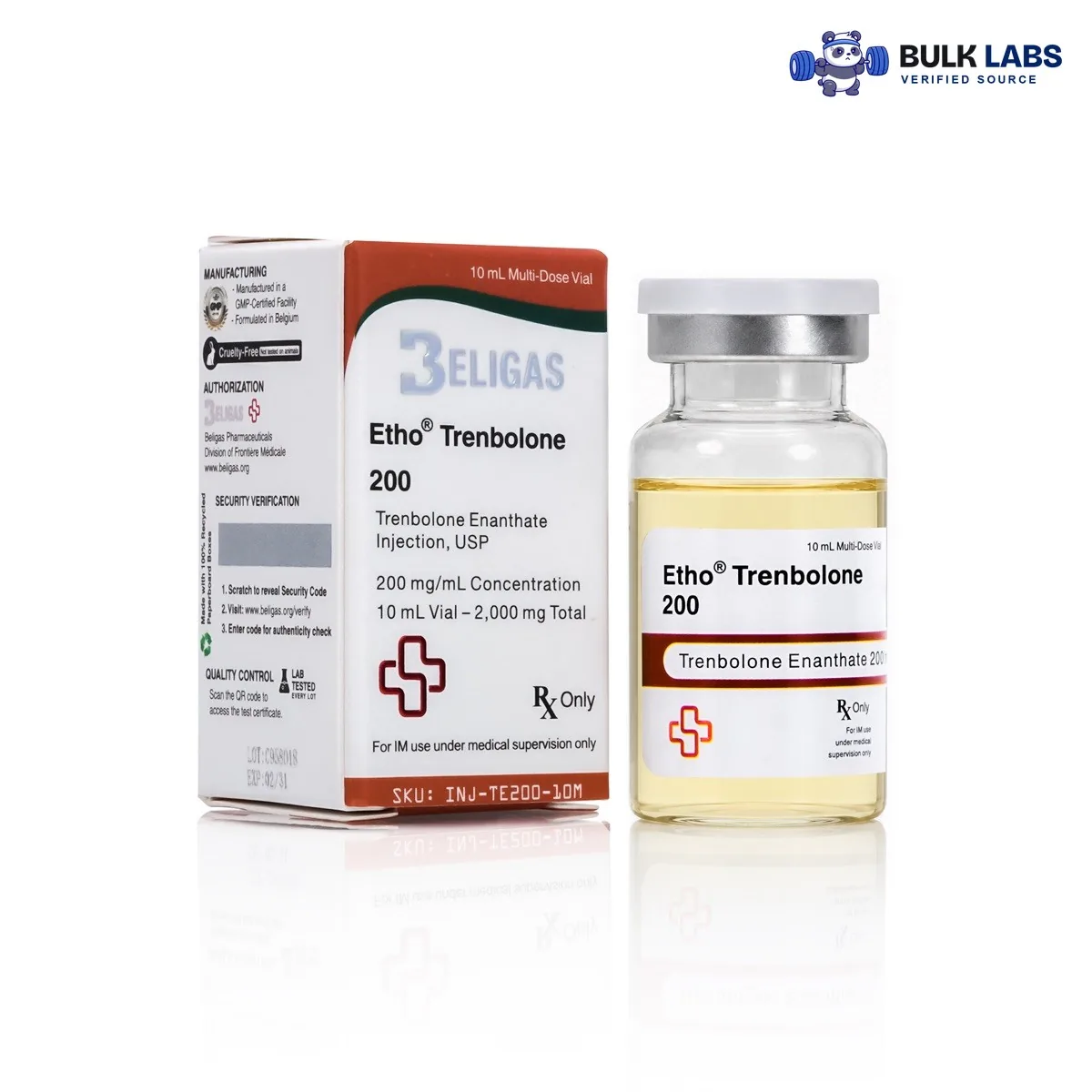 Beligas Etho Trenbolong (Trenbolone Enanthate) 10 ml vial 200 mg/ml