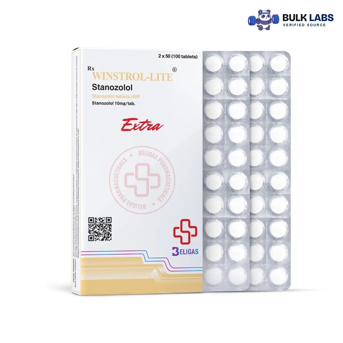 Beligas Winstrol Lite (Stanozolol) 100 tablets 10 mg