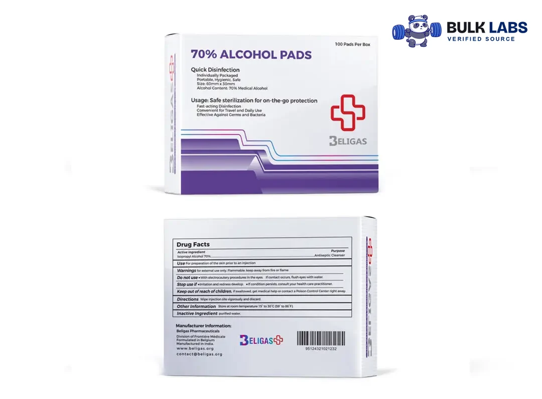 70% Alcohol Pads 100 pcs