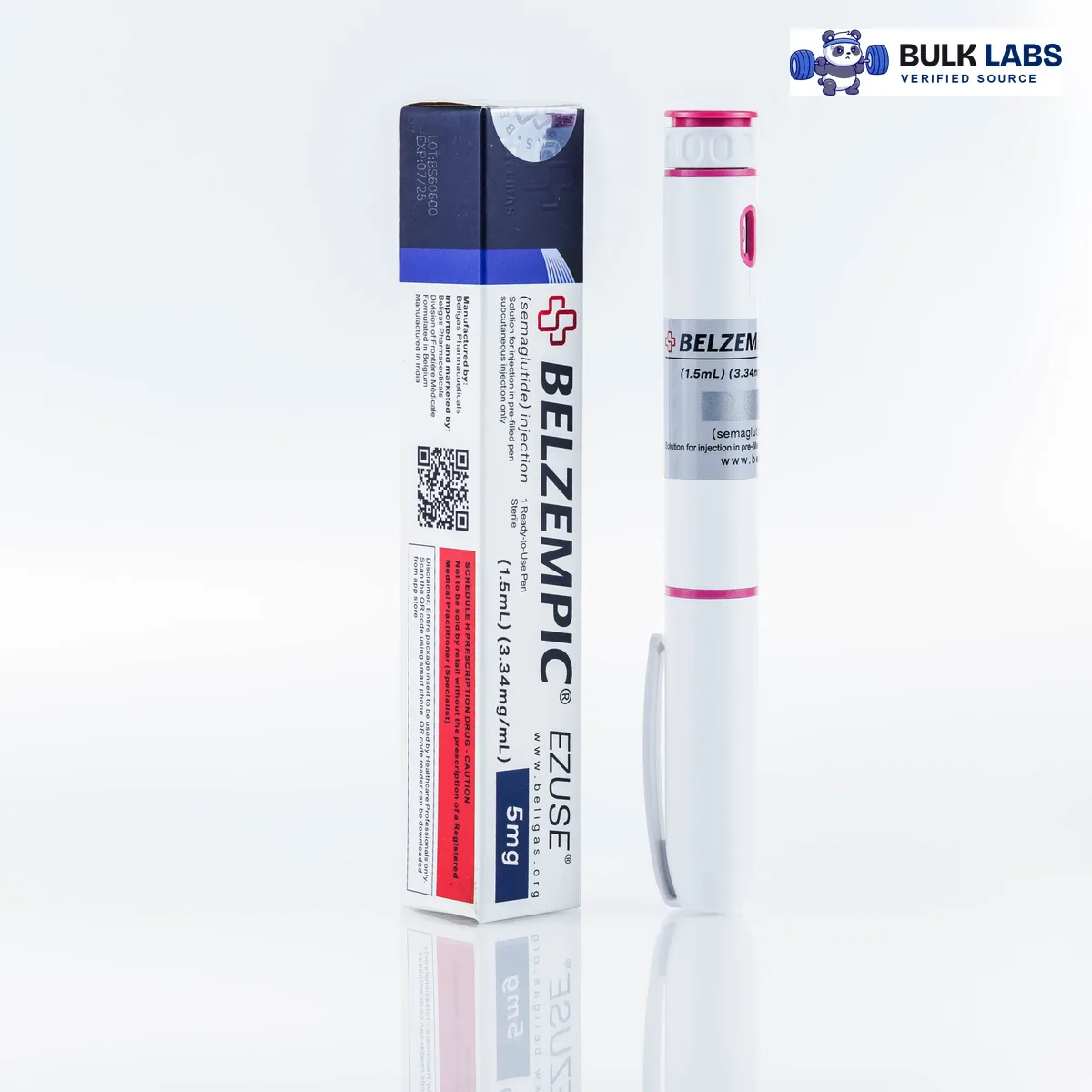 Beligas Belzempic Ezuse Pen 5mg (Semaglutide) 5 mg pen