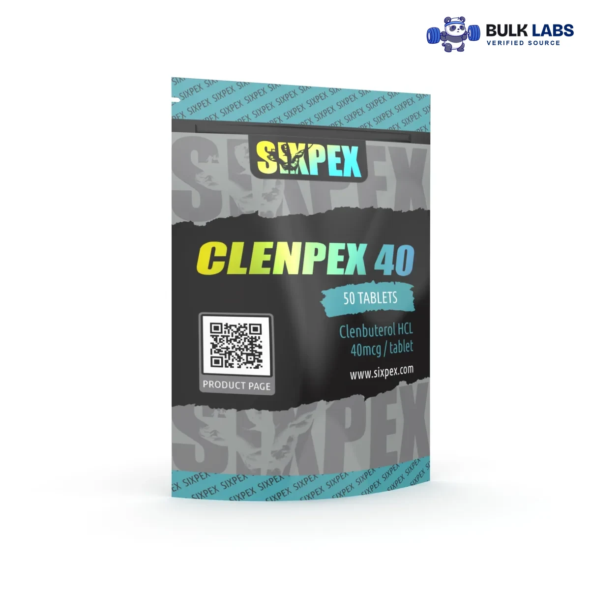Sixpex Clenpex (Clenbuterol) 50 tablets 40 mcg